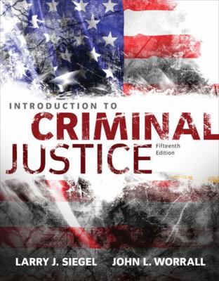Introduction to Criminal Justice 0357670957 Book Cover