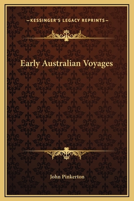 Early Australian Voyages 1169242162 Book Cover