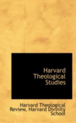 Harvard Theological Studies 111098135X Book Cover