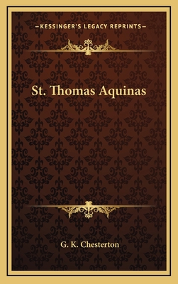 St. Thomas Aquinas 1164494295 Book Cover