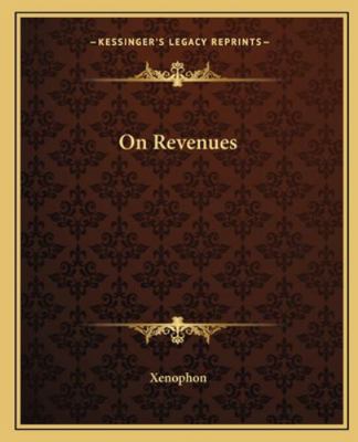 On Revenues 1162677422 Book Cover