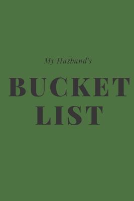 My Husband's Bucket List 1074068041 Book Cover