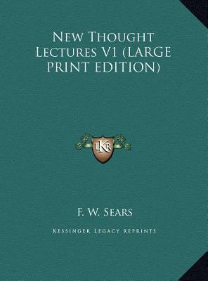 New Thought Lectures V1 [Large Print] 1169888771 Book Cover