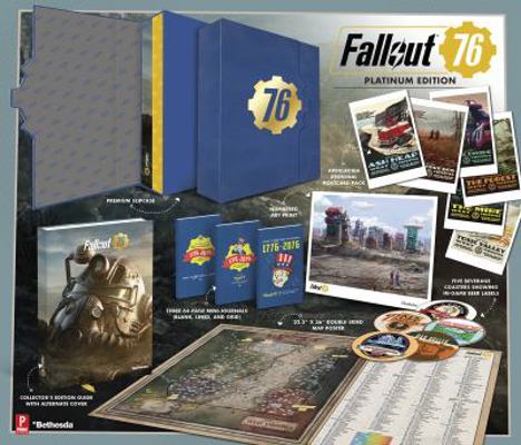 Fallout 76: Prima Official Platinum Edition Guide 0744019834 Book Cover