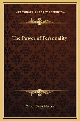 The Power of Personality 1169246494 Book Cover