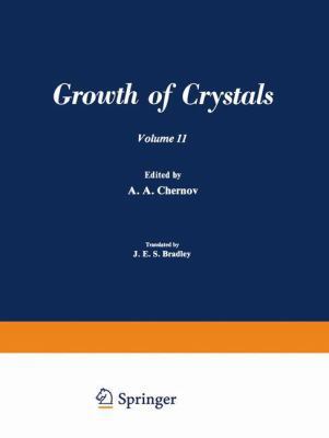 Growth of Crystals, Volume 11 0306181118 Book Cover