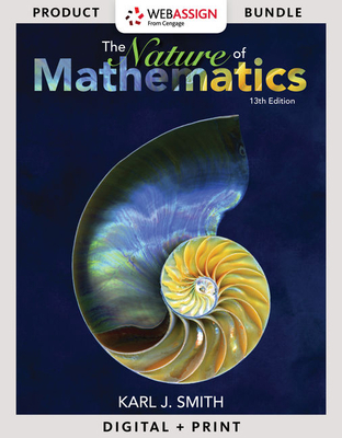 Bundle: Nature of Mathematics, Loose-Leaf Versi... 1337605077 Book Cover