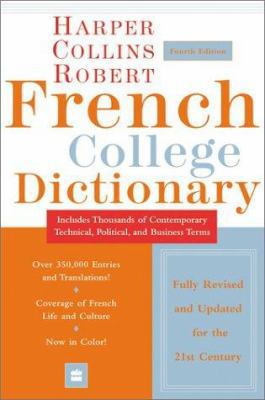 Collins-Robert Desktop French Dictionary 0007126336 Book Cover