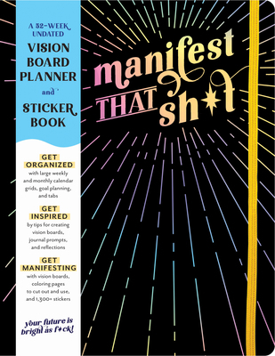 A Vision Board Planner: A 52-Week Undated Visio... 172826894X Book Cover