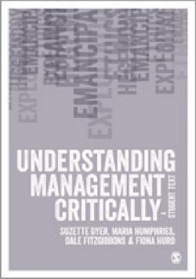 Understanding Management Critically: A Student ... 0857020811 Book Cover