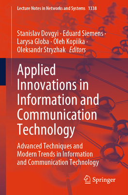 Applied Innovations in Information and Communic... 303189295X Book Cover