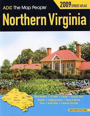 Northern Virginia Street Atlas 087530771X Book Cover