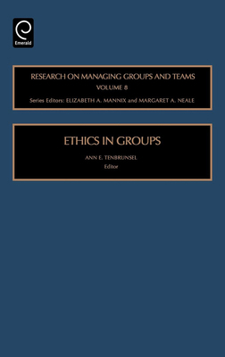Ethics in Groups 0762313005 Book Cover