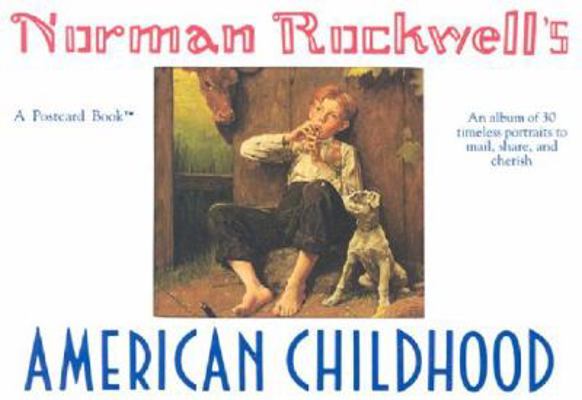 Norman Rockwell's American Childhood: A Postcar... 1561382582 Book Cover
