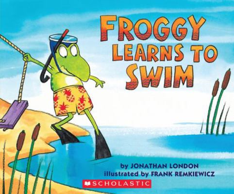 Froggy Learns to Swim 059027452X Book Cover