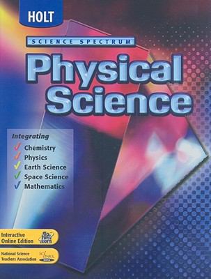 Holt Science Spectrum: Physical Science: Studen... 0030664691 Book Cover