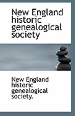 New England Historic Genealogical Society 1113286687 Book Cover