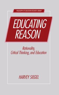 Educating Reason 0415001757 Book Cover