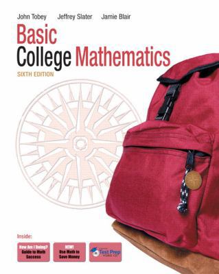 Basic College Mathematics [With CDROM] 0132085151 Book Cover