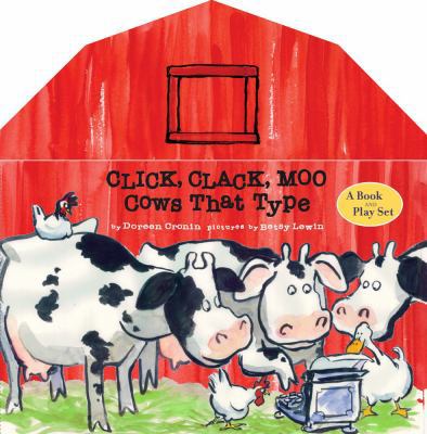 Click, Clack, Moo: Cows That Type: A Book and P... 141695516X Book Cover