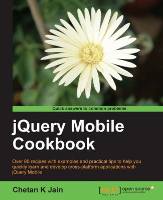 Jquery Mobile Cookbook 1849517223 Book Cover