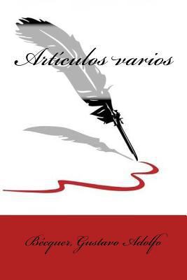 Artículos varios [Spanish] 1548479292 Book Cover