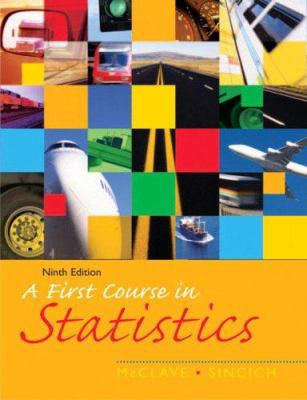 A First Course In Statistics 0131499793 Book Cover