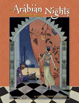 The Arabian Nights Coloring Book 0764962825 Book Cover