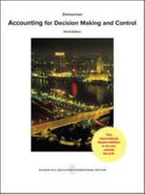 Accounting For Decision Making Control 125925500X Book Cover