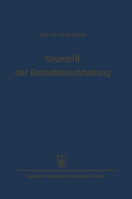 Grundriß der Betriebsbuchhaltung [German] 3663126153 Book Cover