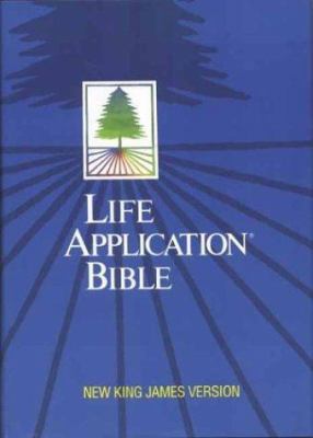 New King James Version Life Application Indexed... 0842329528 Book Cover