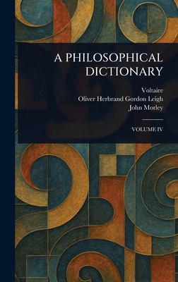 A Philosophical Dictionary 1023393263 Book Cover