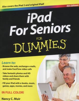 iPad for Seniors for Dummies 1118352777 Book Cover
