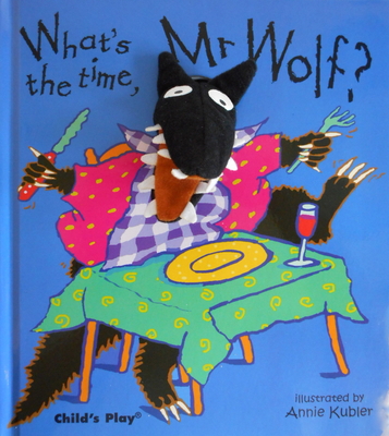 What's the Time, MR Wolf? [With Finger Puppet] B004L62FM0 Book Cover