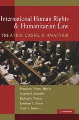 International Human Rights and Humanitarian Law... 0511808747 Book Cover