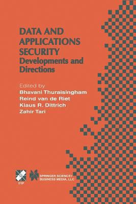 Data and Application Security: Developments and... 1475775024 Book Cover