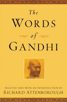 The Words of Gandhi 0613453530 Book Cover