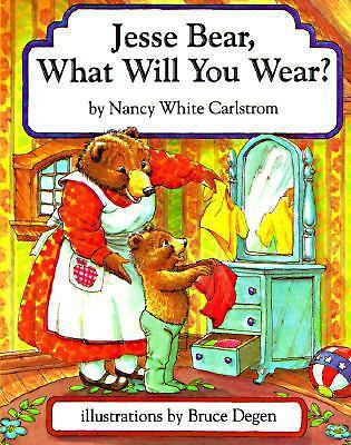 Jesse Bear, What Will You Wear? B007SKP582 Book Cover