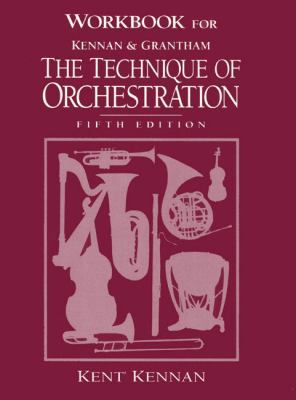 Technique of Orchestration 0134957555 Book Cover