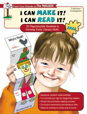 I Can Make It! I Can Read It! Pre K -K Fall 1562343866 Book Cover