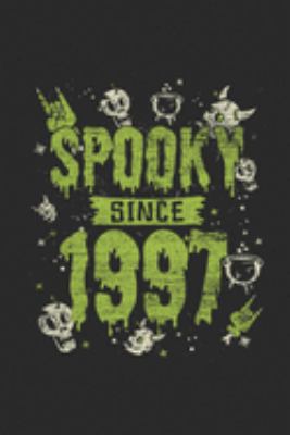 Spooky Since 1997: Graph Paper Notebook / Journal (6" X 9" - 5 Squares per inch - 120 Pages) – Birthday Gift And Halloween Gift Idea