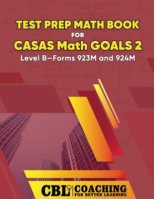 Test Prep Math Book for CASAS Math GOALS 2 Leve... B0D7YTK5T5 Book Cover