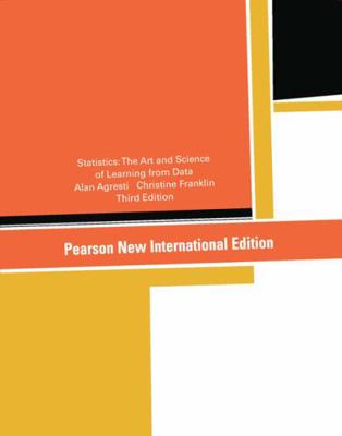 Statistics: The Art and Science of Learning fro... 1292021187 Book Cover