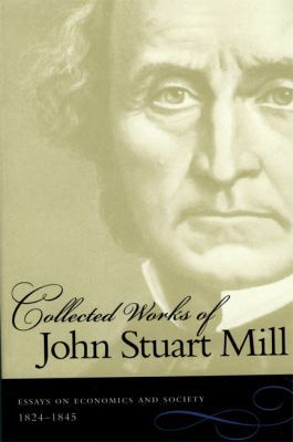 The Collected Works of John Stuart Mill 0865976538 Book Cover