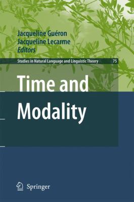 Time and Modality 9048178533 Book Cover