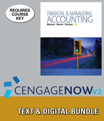 Bundle: Financial & Managerial Accounting, 13th... 133706226X Book Cover