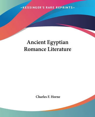 Ancient Egyptian Romance Literature 1425328482 Book Cover