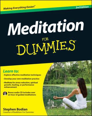Meditation for Dummies [With CD (Audio)] 1118291441 Book Cover