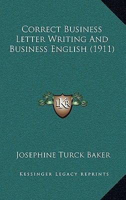 Correct Business Letter Writing And Business En... 1164724835 Book Cover