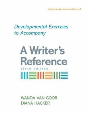 Developmental Exercises to Accompany A Writer's... 0312452314 Book Cover